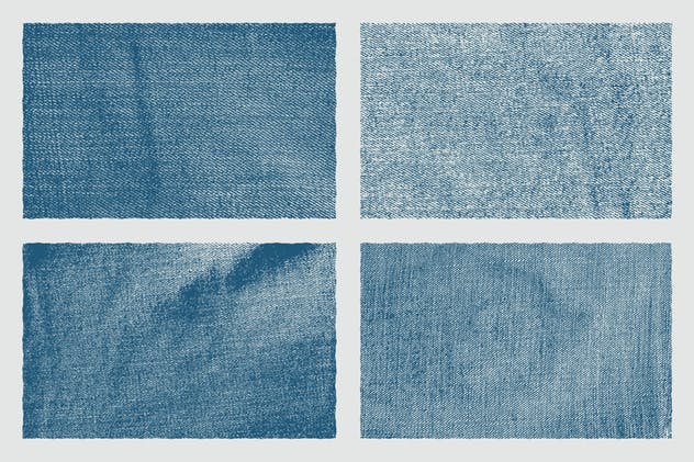 经典蓝色牛仔背景纹理包 Denim Texture Pack 1.4插图(1)