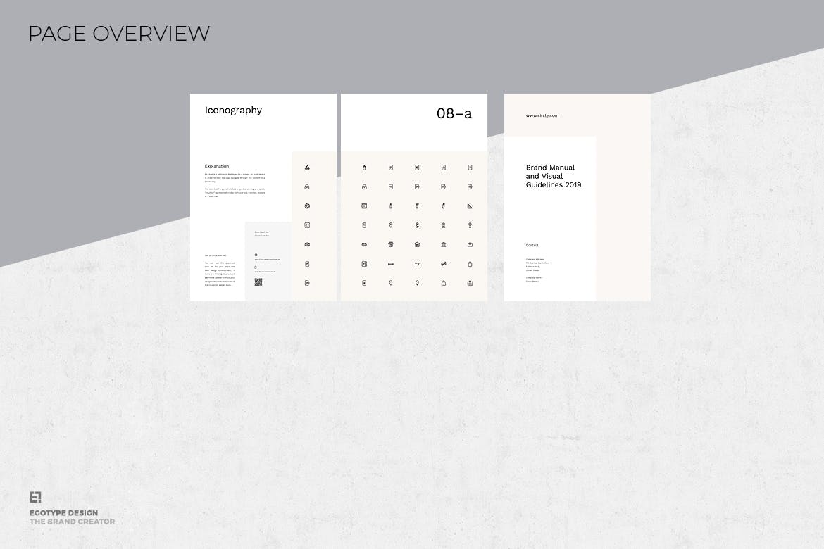 经典实用企业品牌指南手册设计模板 Brand Guidelines插图(15)