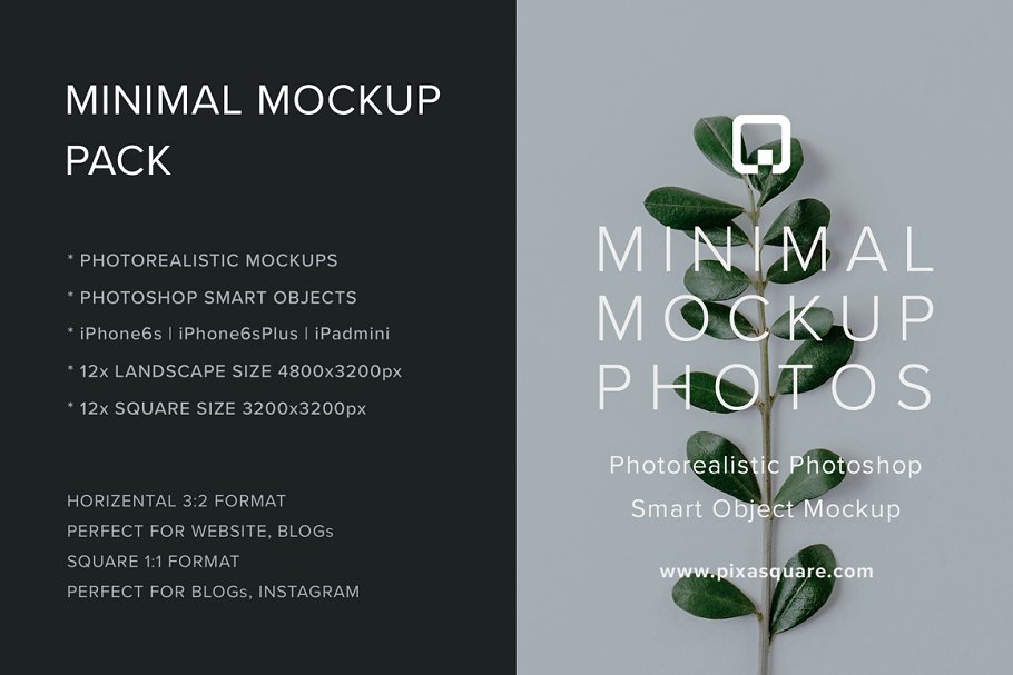 iPad & iPhone 真实场景样机模板 Minimal Mockup Pack Photorealistic插图(6)