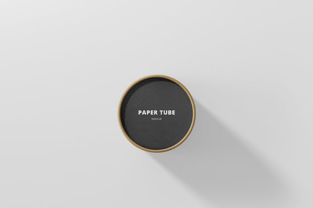 茶叶/咖啡高纸筒包装样机模板 Paper Tube Packaging Mock-Up – Long / High插图(8)