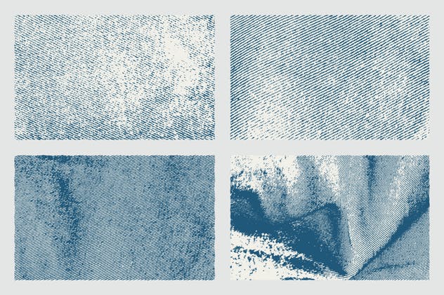 经典蓝色牛仔背景纹理包 Denim Texture Pack 1.4插图(3)