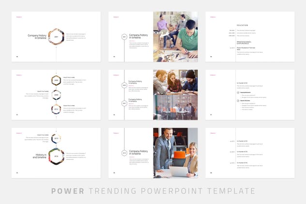 创意产品设计公司/新品发布PPT幻灯片设计模板 Power – Powerpoint Template插图(10)