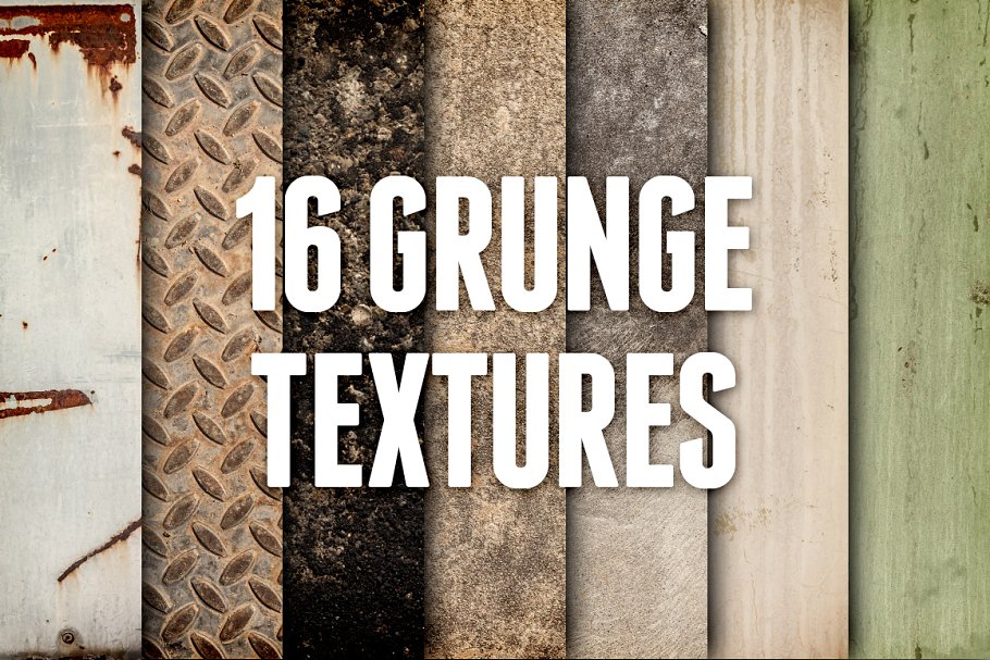 真实残旧风格材质纹理 Grunge Textures Pack 2插图
