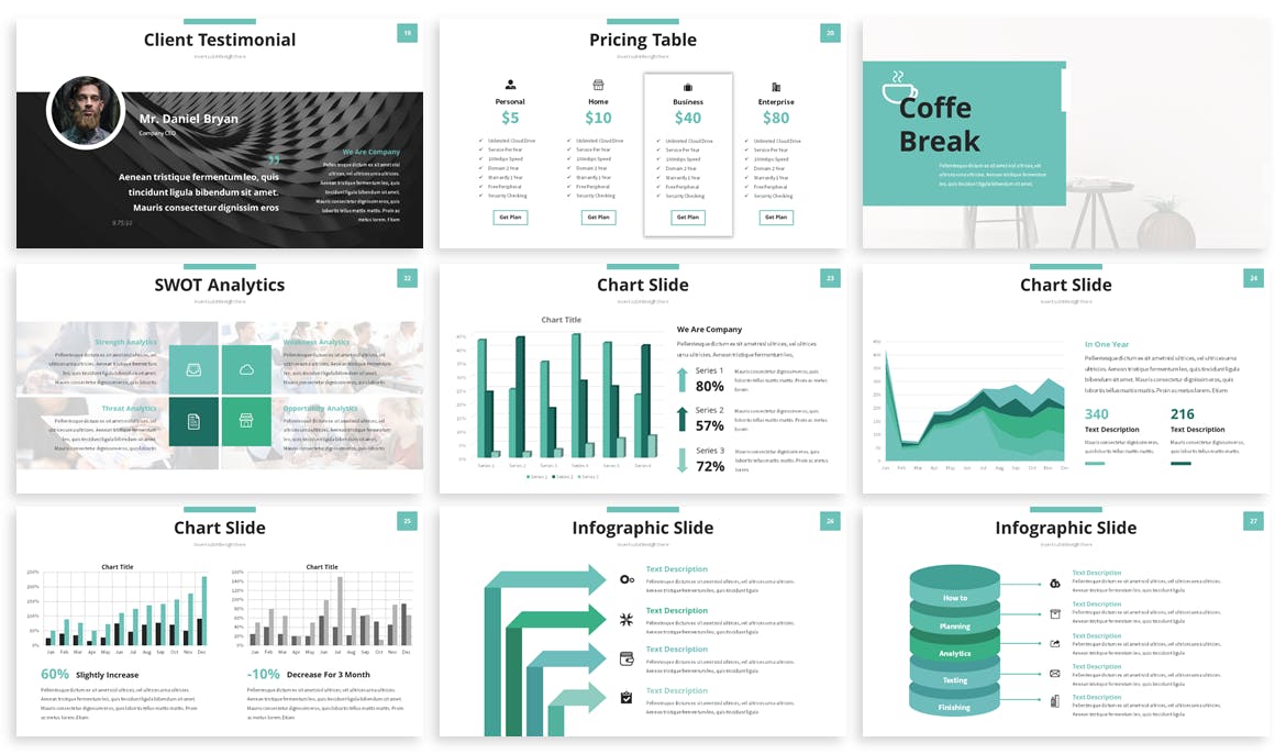 企业商务团队/企业介绍谷歌幻灯片模板下载 Stendarr – Business Google Slides Template插图(3)