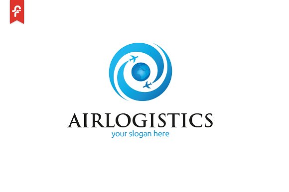 航空运输主题Logo模板 Air Logistics Logo插图(2)