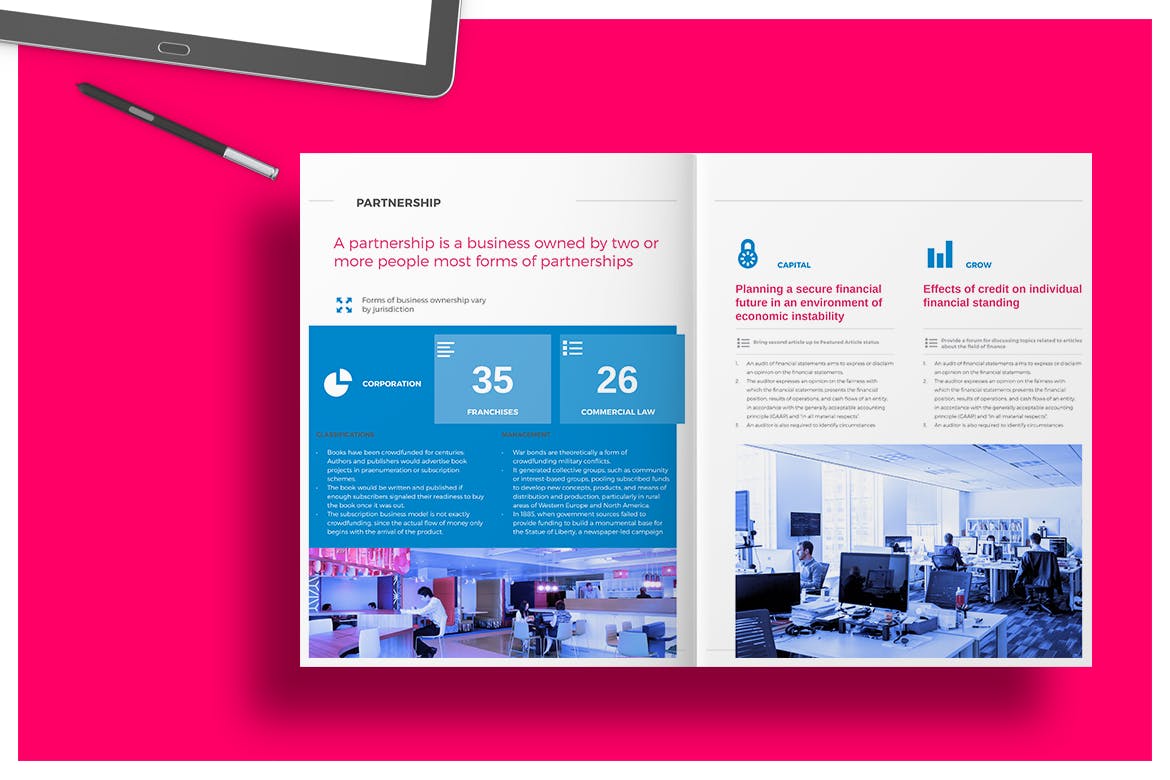 2020年上市集团公司企业画册设计模板 Company Profile 2020插图(5)