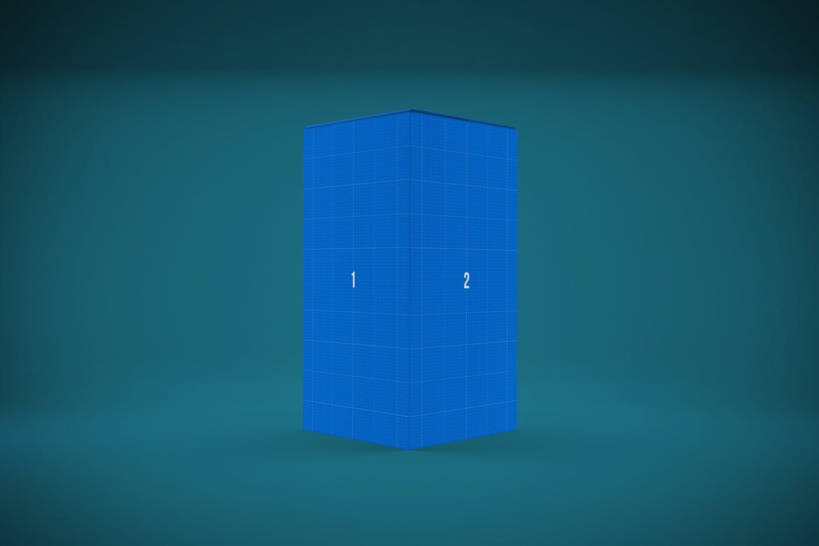 长方体高端产品包装盒外观设计样机模板 Rectangle Box插图(10)