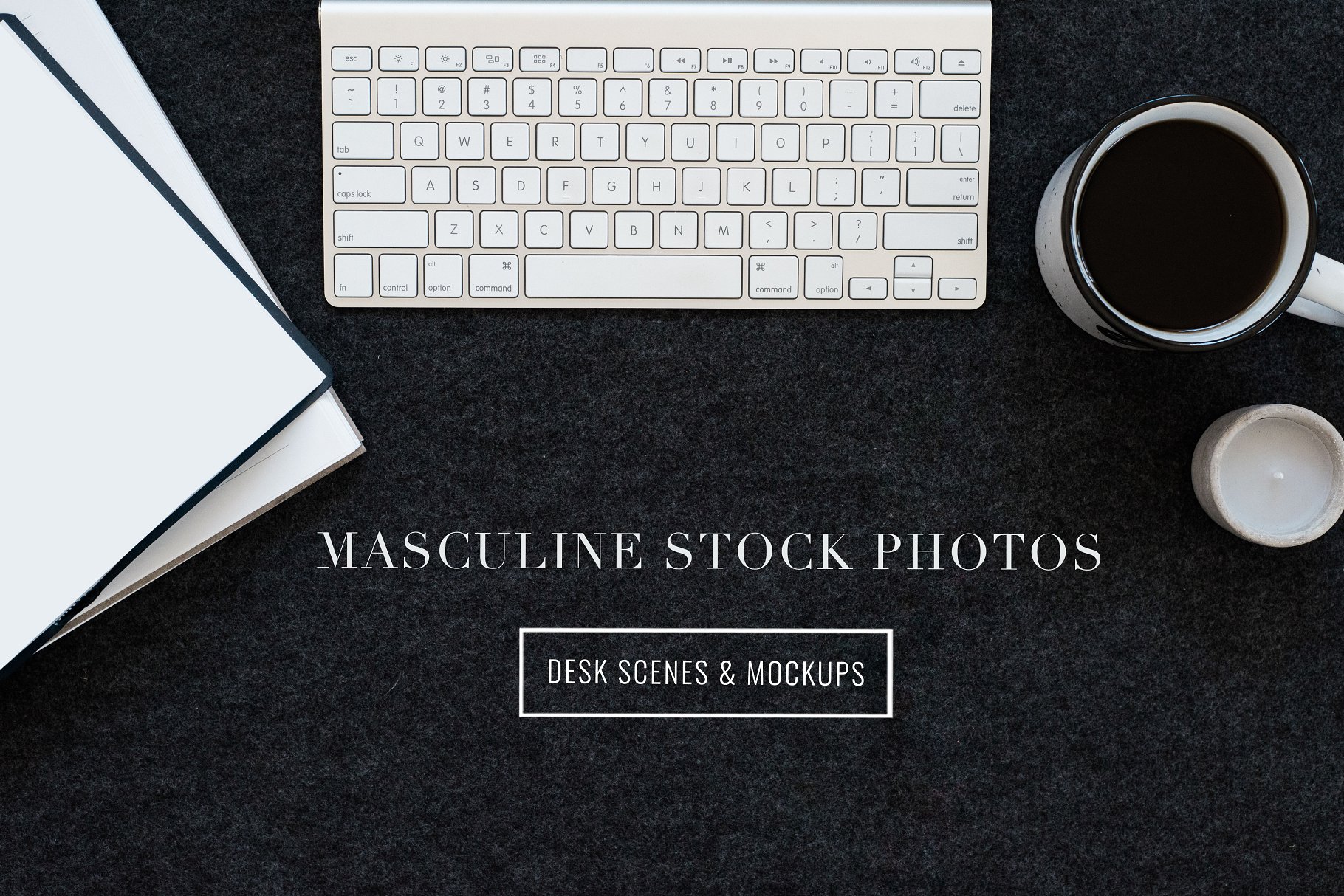 iPad办公场景样机模板 Masculine Stock Photos + iPad Mockup插图