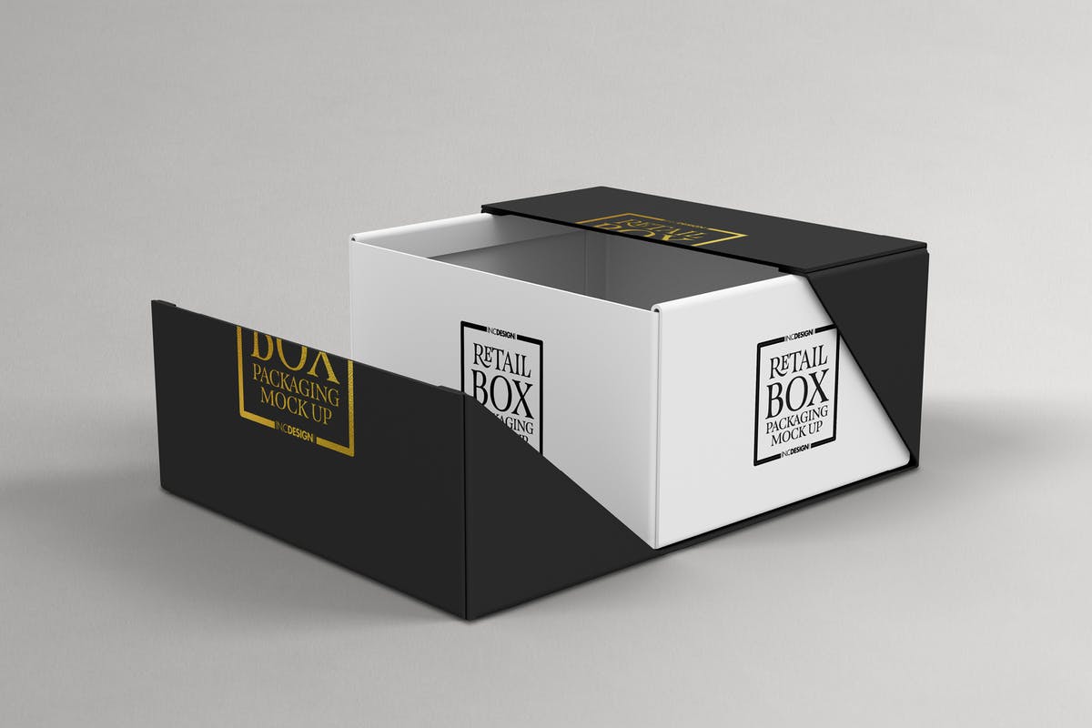 高端品牌礼品盒包装样机 VOLUME 03: Retail Box Packaging Mockups插图