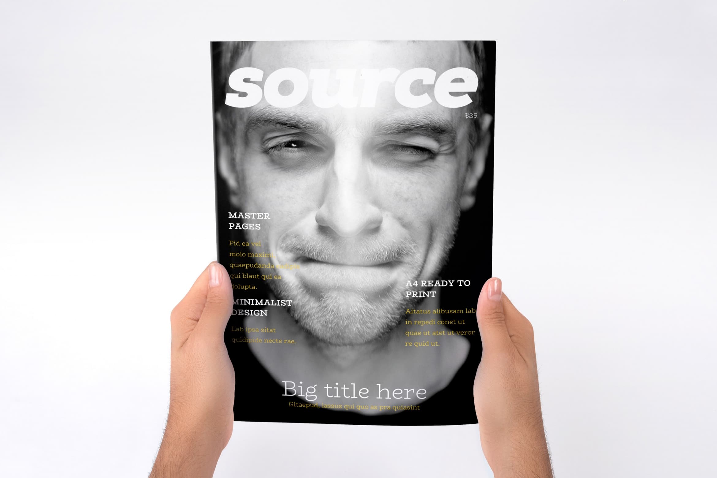 风景旅行类杂志模板 Source Magazine（InDesign CC）插图(4)