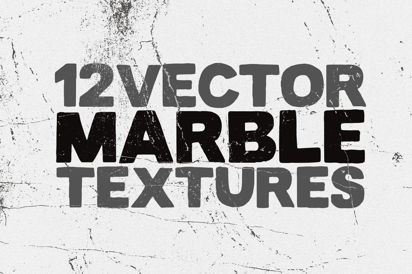 12款大理石纹理矢量背景素材 Vector Marble Textures x12插图