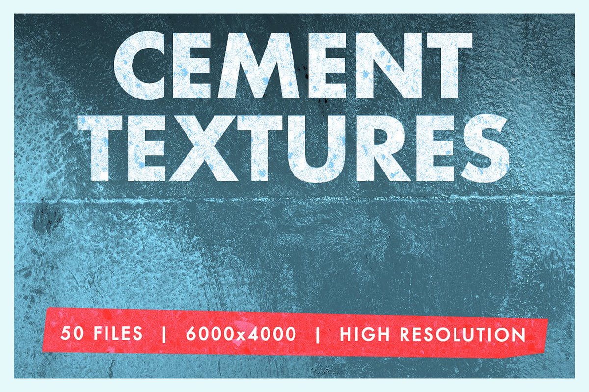 50款水泥质地纹理合集 Cement Texture Mega 50 Pack插图(1)