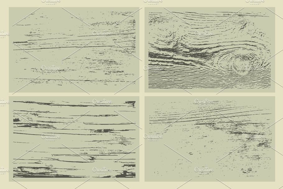 20款木板树纹材质纹理 20 Wood & Plank Textures – VES08插图(2)
