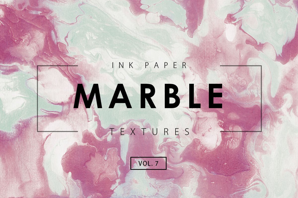 艺术漆大理石纹理素材 Marble Ink Textures 7插图