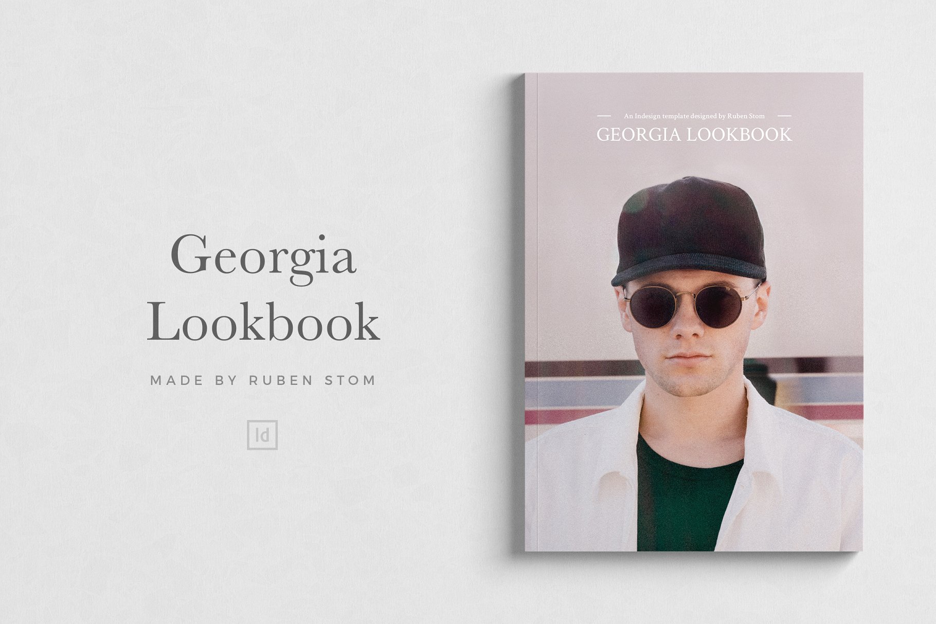 时尚产品手册画册模板 Georgia Lookbook Template插图