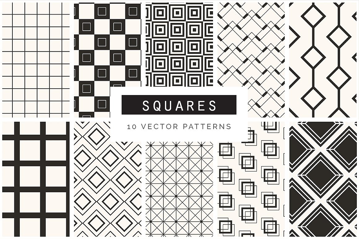 40款几何图案纹理 Geometric Pattern Collection – 2插图(2)