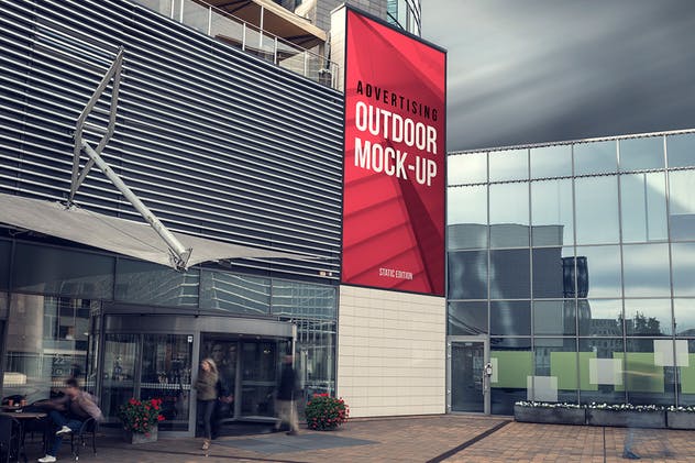 户外巨型广告海报动态样机模板 Animated Outdoor Advertising Mockups插图(9)
