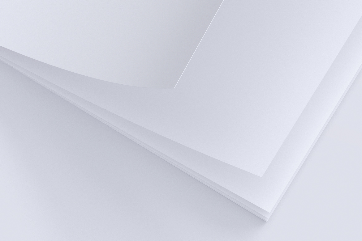 超薄产品手册设计图样机模板 Thin Booklet Mockup插图(3)