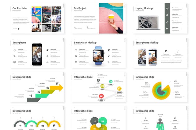 创意产品路演谷歌Google幻灯片模板 Startup – Google Slides Template插图(2)