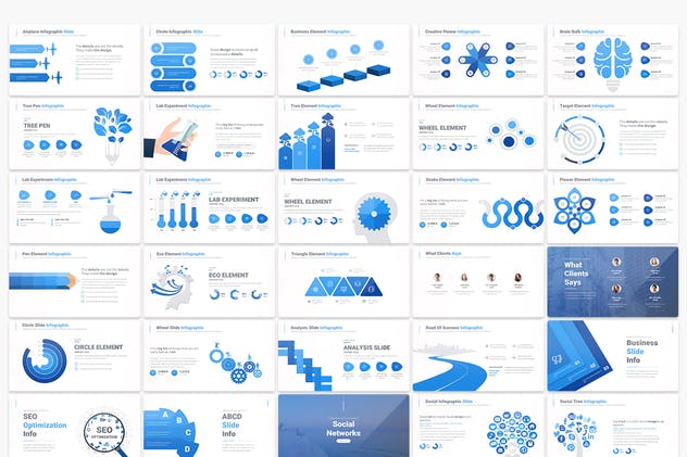 多用途信息科技企业数据分析工作汇报PPT幻灯片模板 Believe – Multipurpose PowerPoint Presentation插图(4)