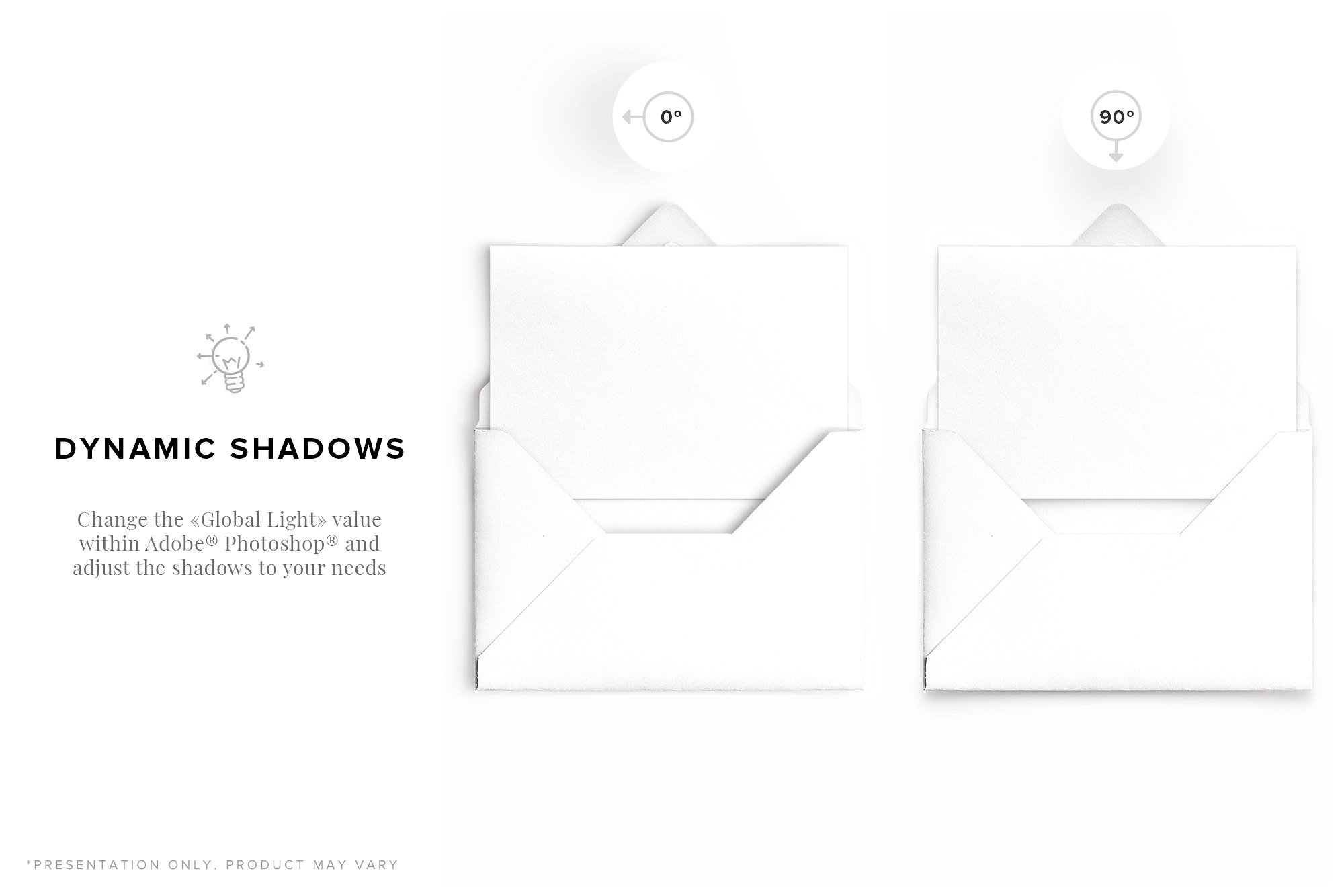 信封和卡片贺卡样机 Envelope & Card Mockup插图(6)