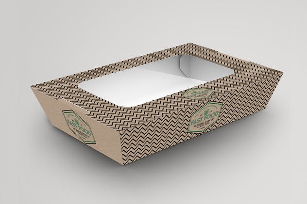 快餐熟食外卖外带食品包装样机v10 Fast Food Boxes Vol.10: Take Out Packaging Mockups插图(5)