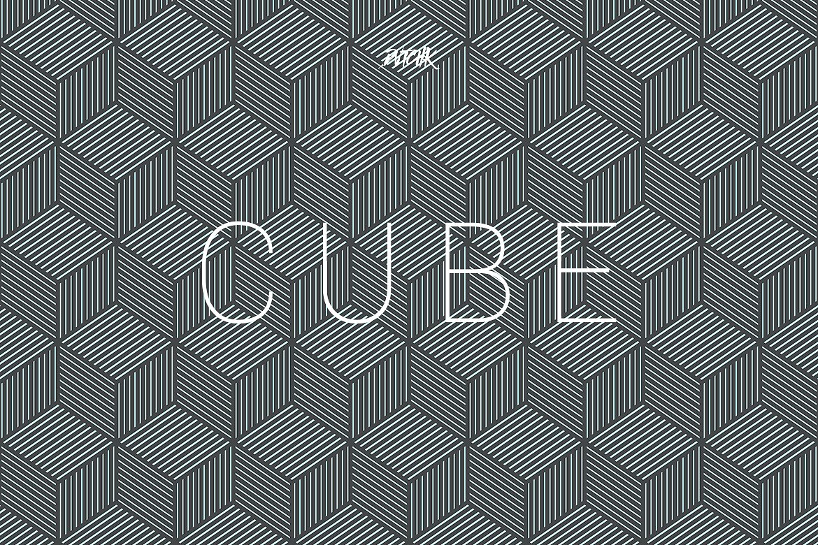 立方体-无缝几何背景（第03卷） Cube | Seamless Geometric | Vol. 03插图(4)
