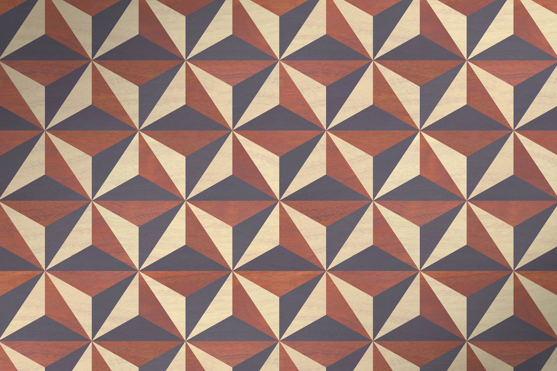 几何图形镶嵌图案纹理 Geometric Marquetry Patterns插图(4)