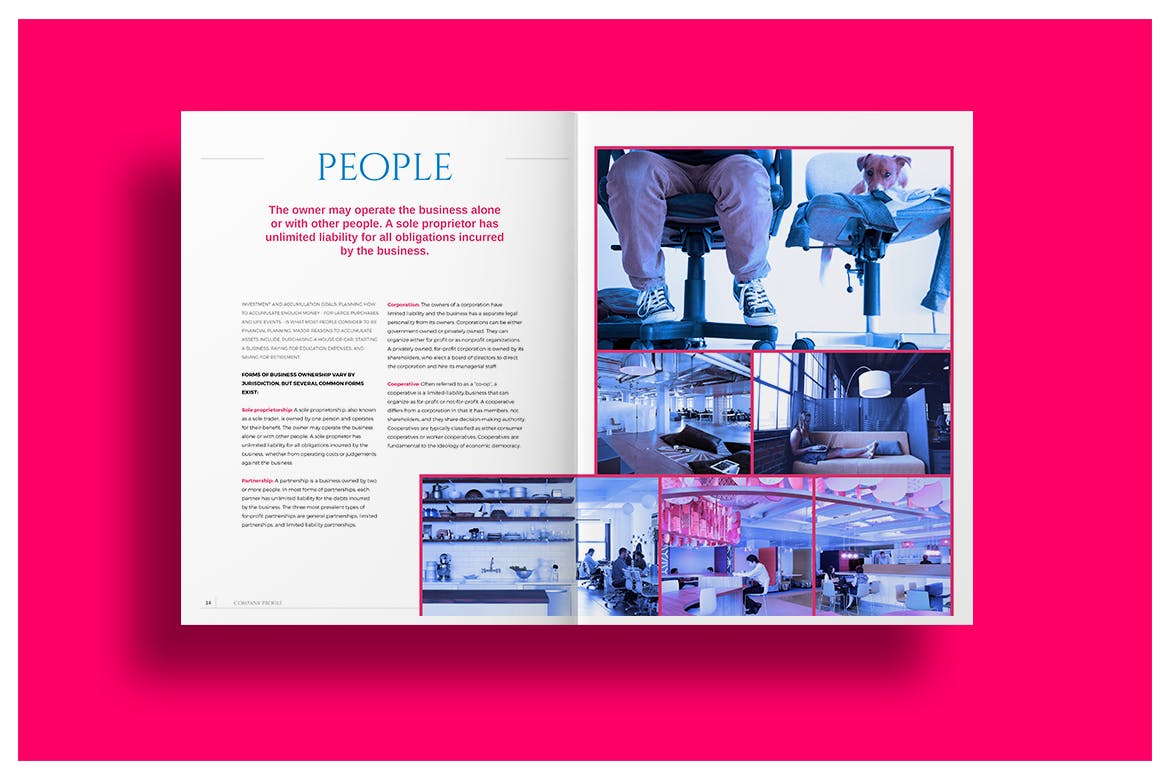 2020年上市集团公司企业画册设计模板 Company Profile 2020插图(7)