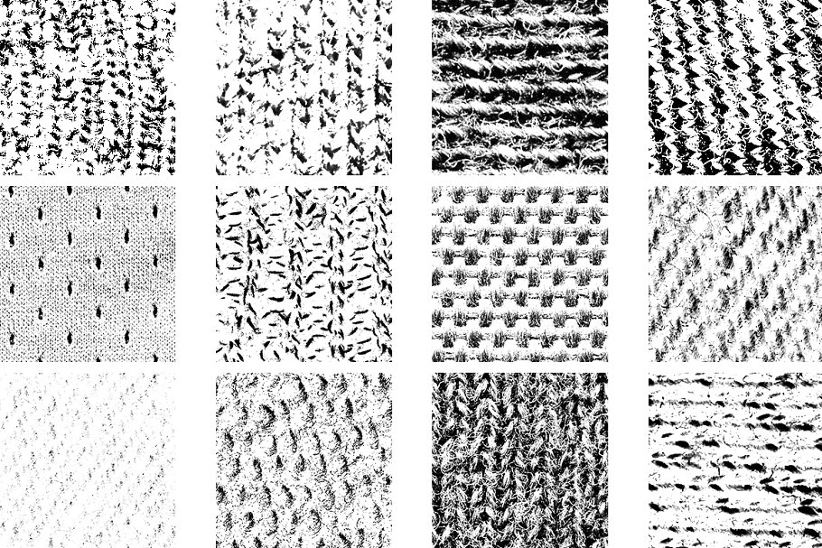 织物纹理素材+PS笔刷 Fabric Texture Pack插图(1)
