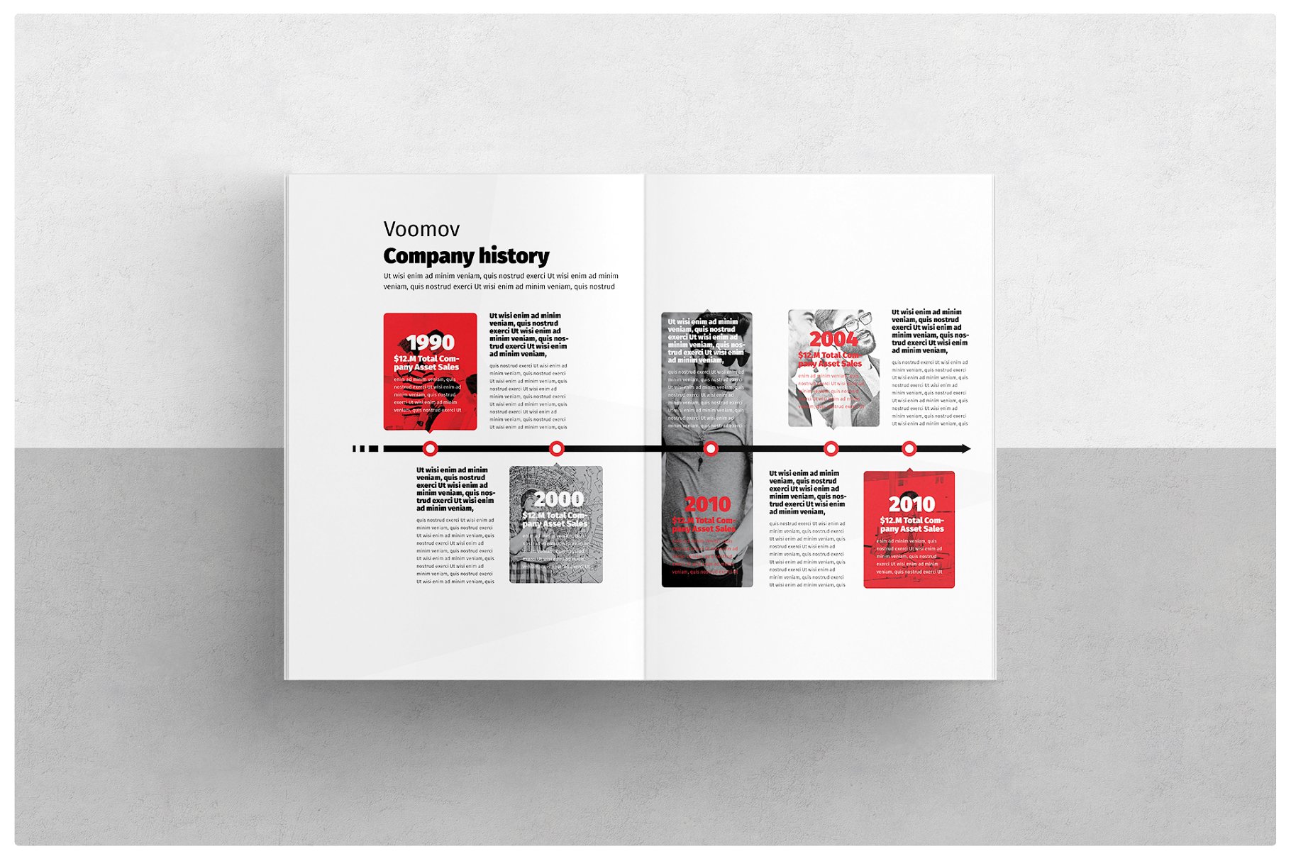 项目招标企业介绍宣传画册模板 Brochure插图(7)