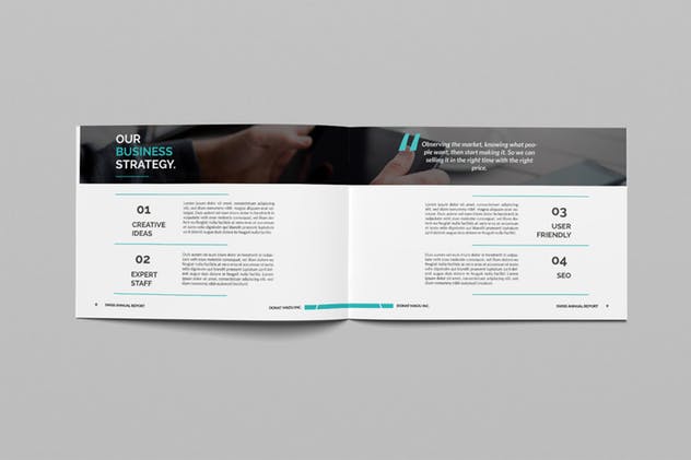 部门/企业/行业年终报告画册设计模板 Annual Report插图(4)