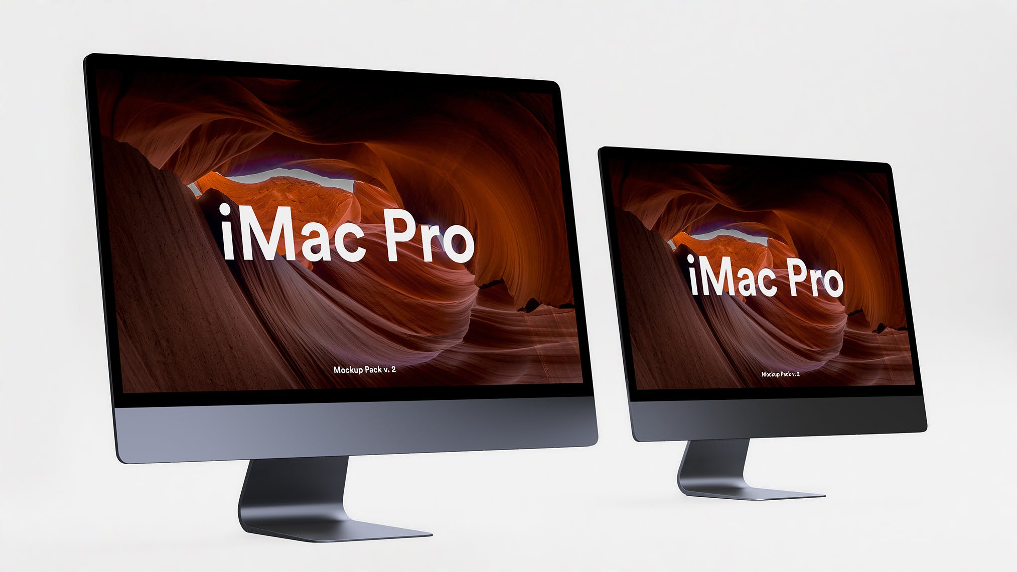 5K高分辨率iMac Pro一体机多角度样机模板 iMac Pro Kit插图(13)