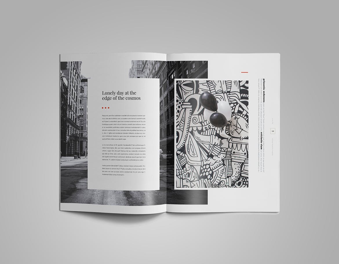 通用性现代版式设计时尚杂志设计模板 Indesign Magazine Template插图(9)