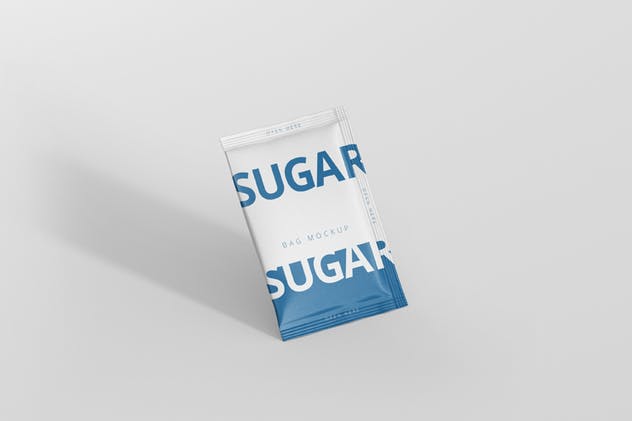 矩形糖袋/盐袋食品包装样机 Salt / Sugar Bag Mockup – Rectangle插图(3)