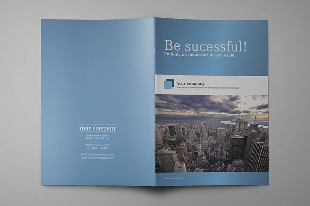 企业宣传册/产品目录/杂志样机模板 Brochure / Catalog / Magazine Mock-Up插图(10)