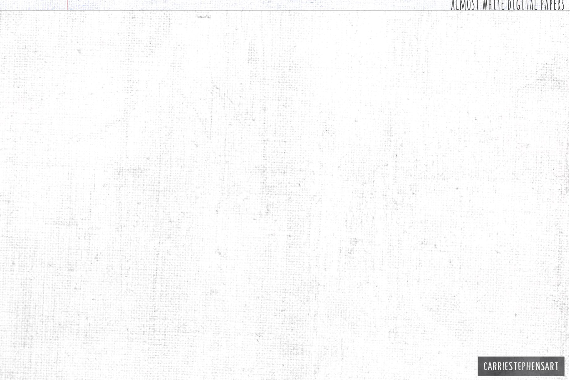 浅白色的纸质纹理背景素材 Almost White Digital Paper插图(3)