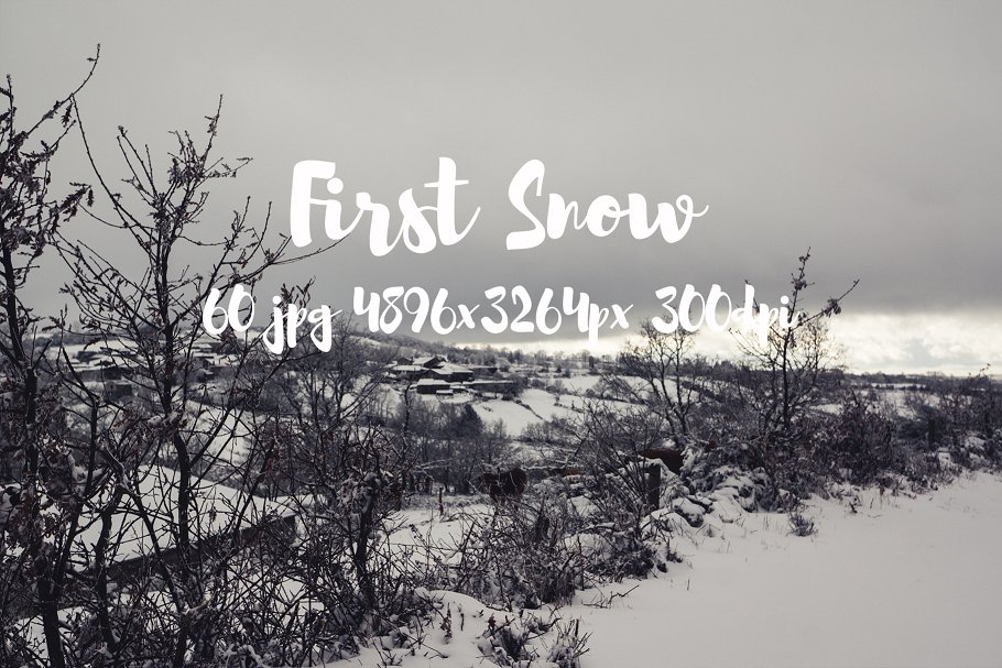 高清雪景照片合集 First Snow photo pack插图(11)