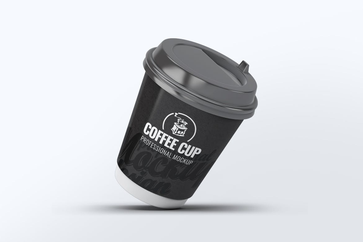 咖啡纸杯外观设计效果图样机模板 Coffee Cup Mock-Up V.2插图(5)