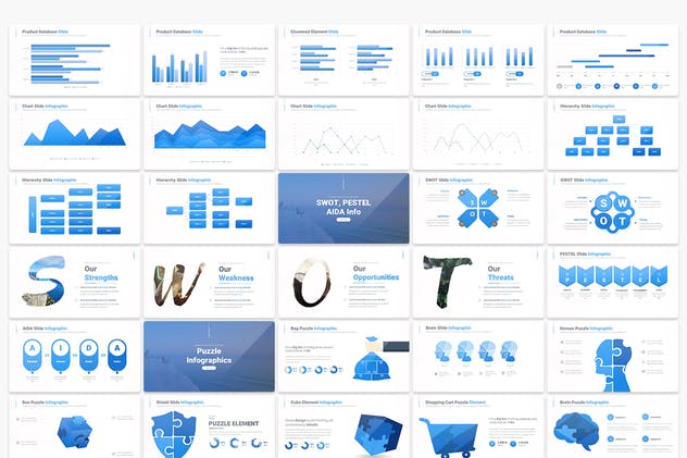 多用途信息科技企业数据分析工作汇报PPT幻灯片模板 Believe – Multipurpose PowerPoint Presentation插图(6)