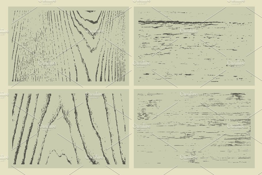 20款木板树纹材质纹理 20 Wood & Plank Textures – VES08插图