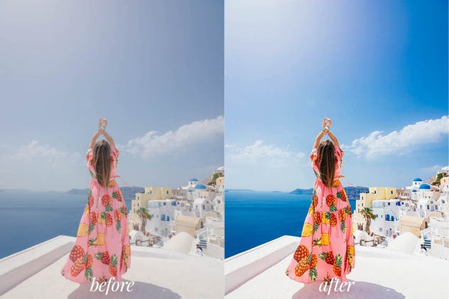 夏日/海滩照片光线和色彩调整LR预设 Summer Lightroom Mobile Preset插图(3)