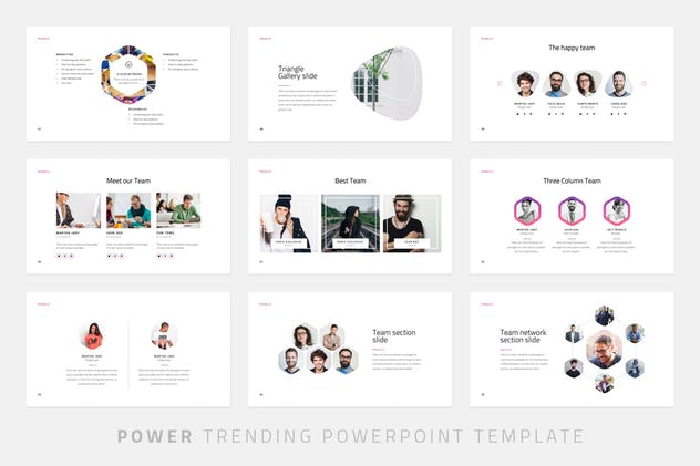 创意产品设计公司/新品发布PPT幻灯片设计模板 Power – Powerpoint Template插图(6)
