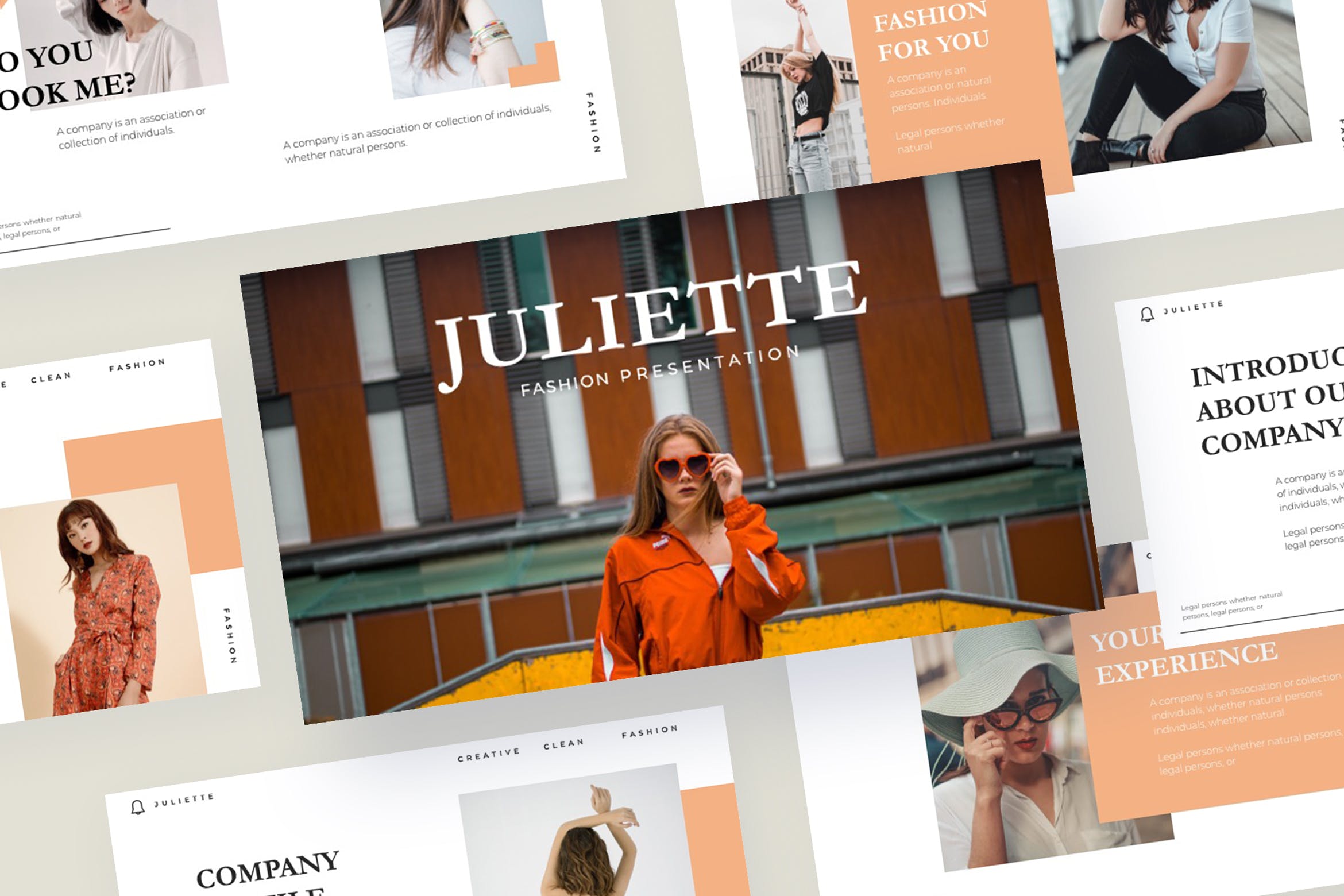 时尚服饰品牌介绍Keynote演示文稿模板 JULIETTE – Keynote Template插图
