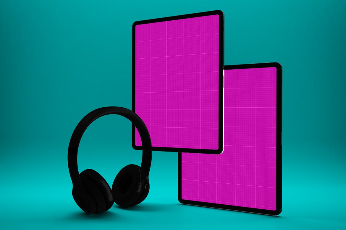 音乐APP界面设计效果图iPad Pro平板电脑样机模板 iPad Pro Music App插图(11)
