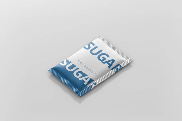 矩形糖袋/盐袋食品包装样机 Salt / Sugar Bag Mockup – Rectangle插图(4)