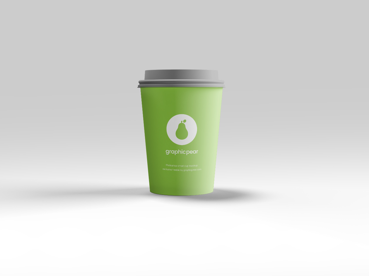 咖啡纸杯定制设计图样机模板 Coffee Cup Mockup插图(2)