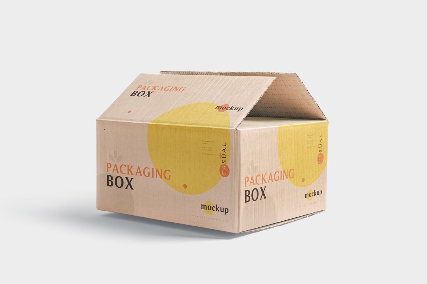 品牌定制包装箱物流快递包装箱外观设计样机 5 Packaging Box Mockups插图(2)