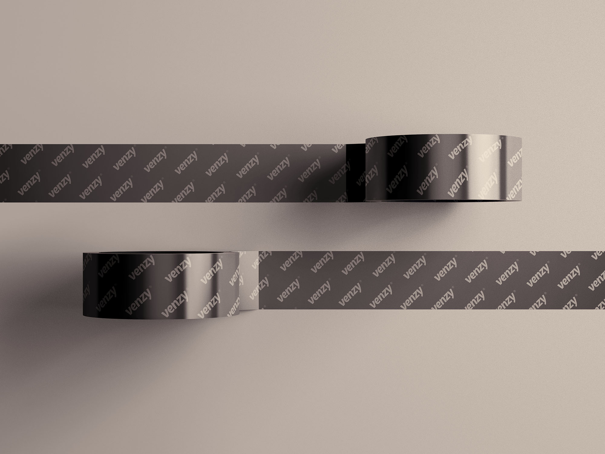 管道胶带图案设计样机模板 Duct Tape Mockup插图(2)