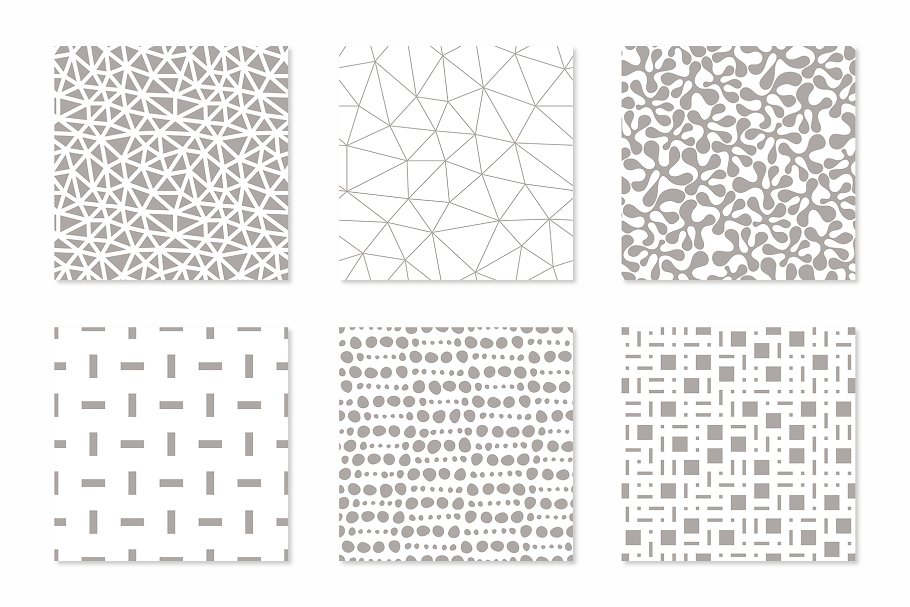 零散图形无缝图案纹理 Scattered Seamless Patterns插图(5)
